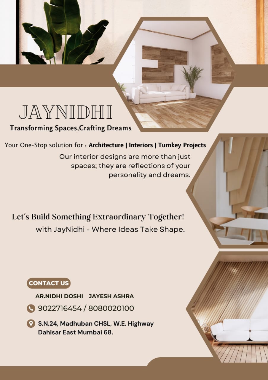 Jaynidhi Transforming Spaces, Crafting Dreams logo